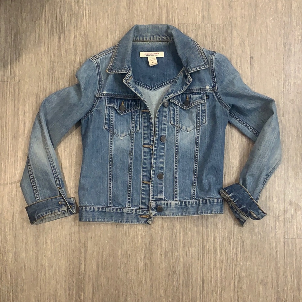 Vintage y2k Abercrombie and Fitch Jean Jacket xs